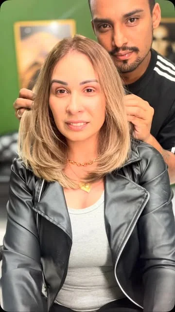Cabelo, corte e finalização